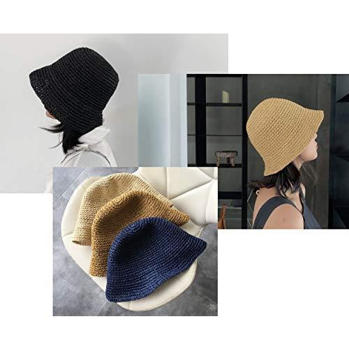 ぴぴっと バケットハット 麦わら帽子 レディース 折りたたみ 柔らか素材 ストローハット 春夏 紫外線 日よけ 帽子 ベージュ 有名な高級ブランド