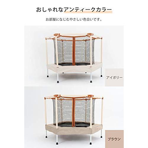 MomnLittle マカロントランポリン Mサイズ Mサイズ アイボリー Mサイズ