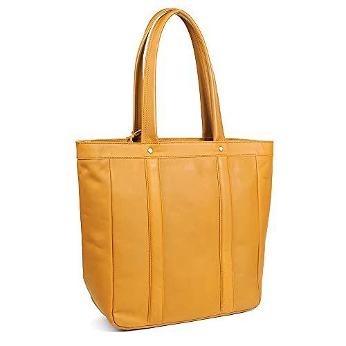 JOYA トートバッグ 本革 大容量 ビジネスバッグ CAMEL JS-8537 