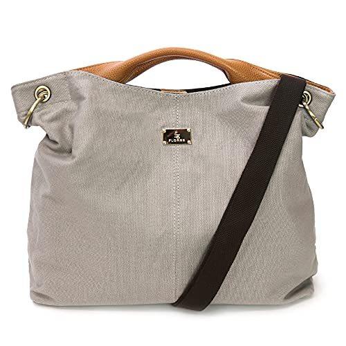 Ninon ニノン トートバッグ レディース キャンバス 2way ナイロン 布 レディース トート バッグ ショルダーバ A B097b9vw8b 2416 バッグ トート プレート付き ブラックバード