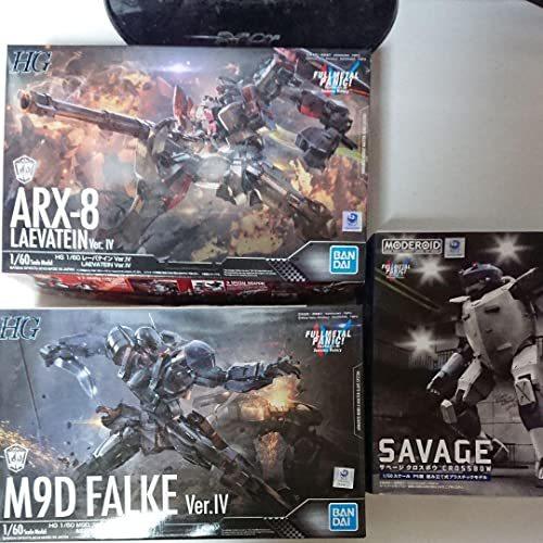 フルメタルパニックパニック プラモデル３種 レーバテイン ファルケ サベージ