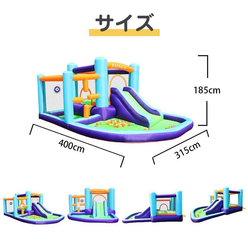 新しい到着新しい到着大型 プール エアー 遊具 滑り台 ビニールプール