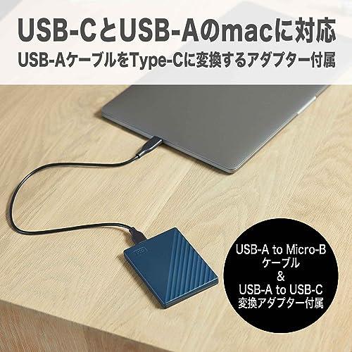 PC周辺機器 WD ポータブル外付けHDD 5TB My Passport for Mac