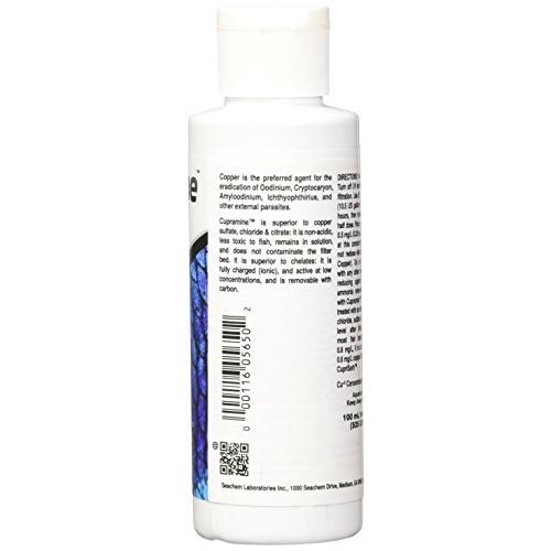 ずっと気になってた Seachem キュプラミン 淡水 海水用 100ml Shipsctc Org