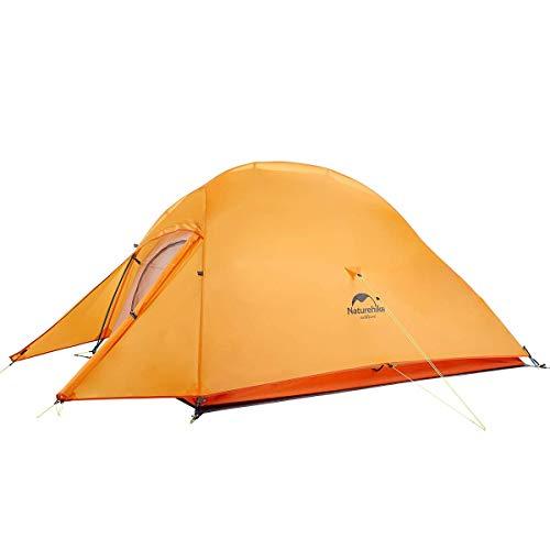 :Naturehike テント 2人用 アウトドア 二重層 超軽量 防風防水 PU3000/4000 キャンピング プロフェッショナルテント Cl0ud