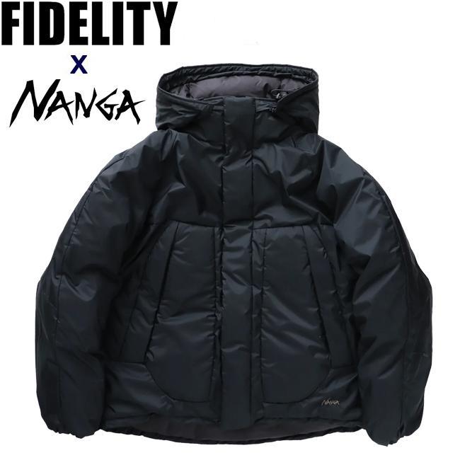 FIDELITY x NANGA 3LAYER DOWN JACKET (BLACK) フィデリティ ナンガ