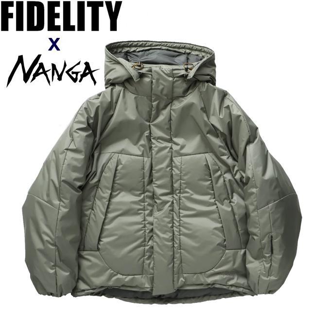 FIDELITY x NANGA 3LAYER DOWN JACKET (OLIVE) フィデリティ ナンガ