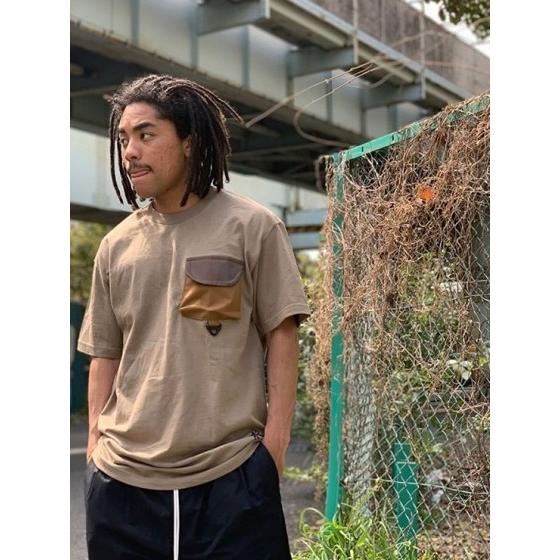 【SALE】フラットラックス FLATLUX　TONE POCKET TEE(EARTH)｜blackannyfujisawayh｜02