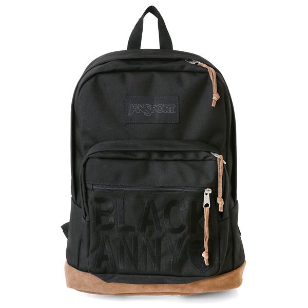 【JANSPORT（ジャンスポーツ）】JANSPORT×BLACKANNY　RIGHT PACK SIGNATURE SERIES(BLACK) バックパック　リュック｜blackannyfujisawayh