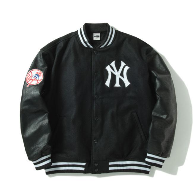 FANATICS MLB NEW YORK YANKEES STADIUM JACKET(BLACK FANATICS MLB NEW YORK YANKEES STADIUM JACKET(BLACK
