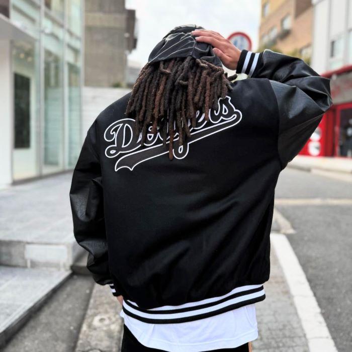 FANATICS MLB LOS ANGELES DODGERS STADIUM JACKET(BLACK FANATICS MLB LOS ANGELES DODGERS STADIUM JACKET(BLACK