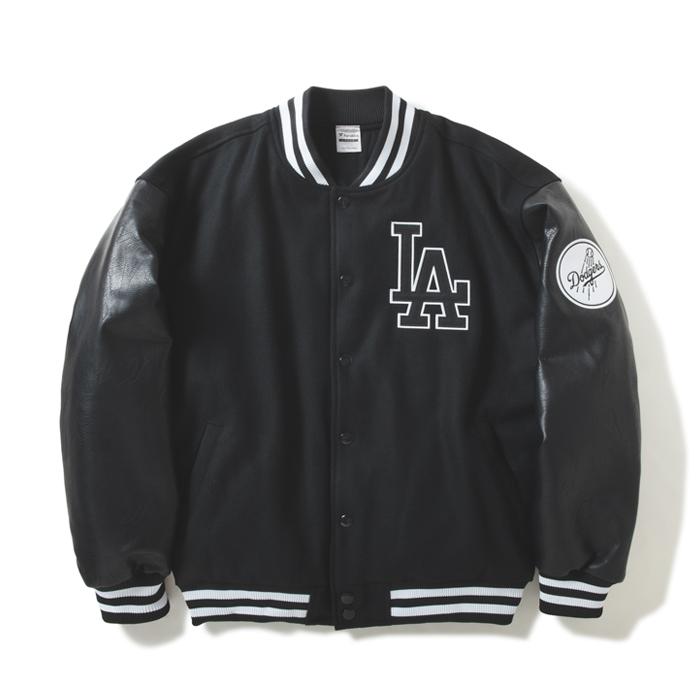 FANATICS MLB LOS ANGELES DODGERS STADIUM JACKET(BLACK FANATICS MLB LOS ANGELES DODGERS STADIUM JACKET(BLACK