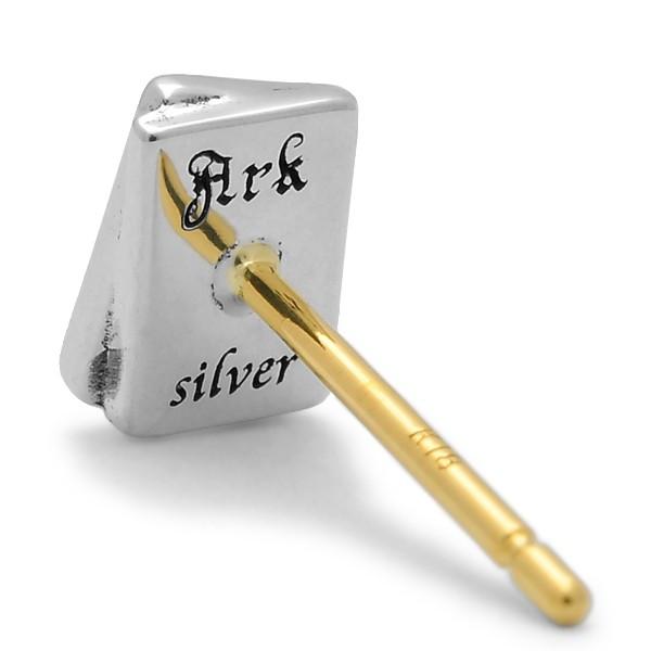 Ark silver accessories アークシルバーアクセサリーズ　ダイヤAカードピアス |  | 05