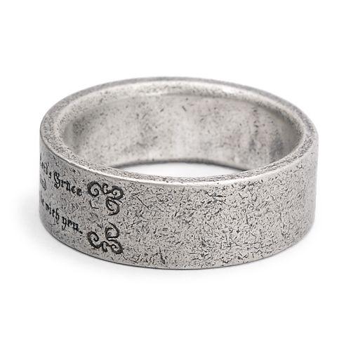 Ark silver accessories アークシルバーアクセサリーズ　祈りのメッセージリング　アンティークシルバー |  | 02