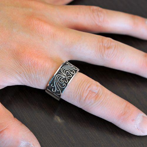 Ark silver accessories アークシルバーアクセサリーズ　アラベスクリリーリング |  | 03