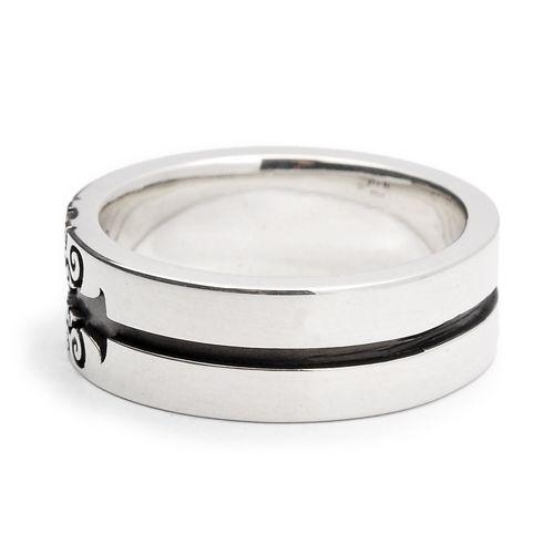 Ark silver accessories アークシルバーアクセサリーズ　クロスラインリング |  | 02