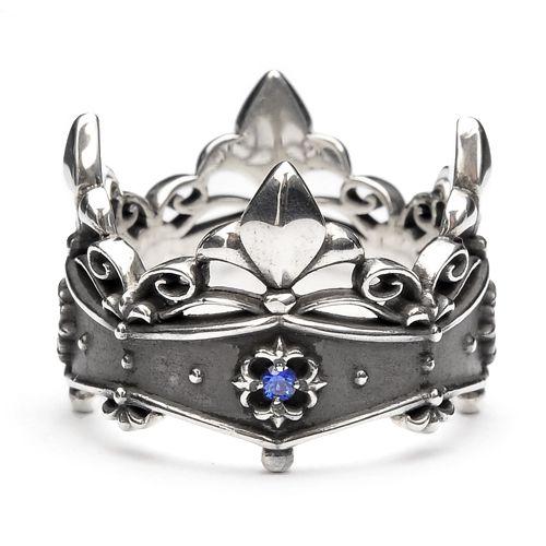Ark silver accessories アークシルバーアクセサリーズ　リリークラウンリング |  | 01