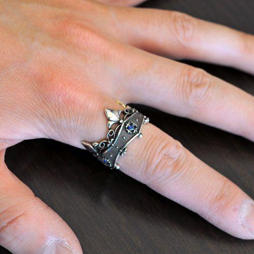 Ark silver accessories アークシルバーアクセサリーズ　リリークラウンリング |  | 03