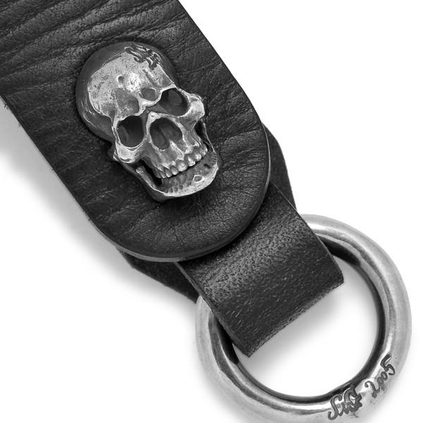 MAD CULT / マッドカルト　TONGUE Madness Skull / タン マッドネススカル　レザーキーループ　LKL-26｜blackbarts｜02