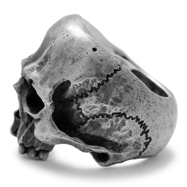 MAD CULT マッドカルト Death J Head デスJヘッド リング R-59 : BLACK