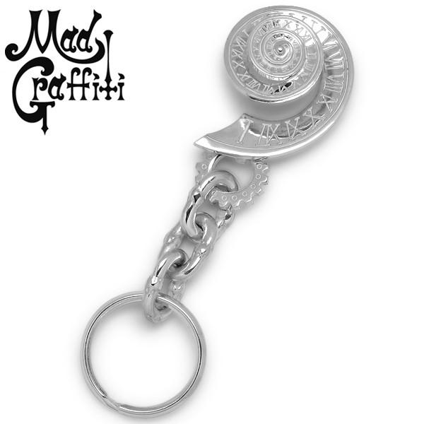 Mad Graffiti マッドグラフィティ　アブソリュート ボルテックス S キーチェーン　ホワイト　MG-K-0004-WH