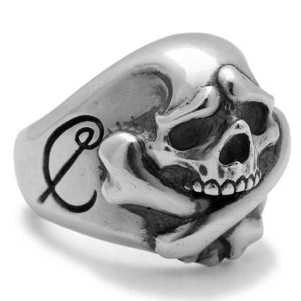 Rat Race / ラットレース CRYBABY CROSSBONE SKULL RING クライ Rat Race / ラットレース CRYBABY CROSSBONE SKULL RING クライ