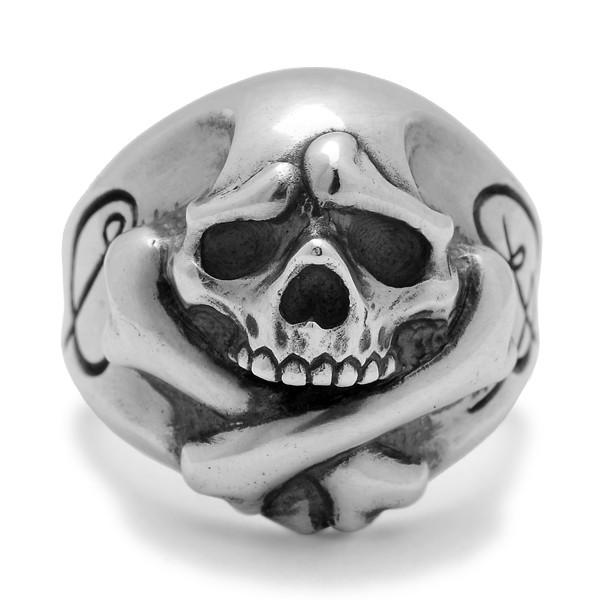 Rat Race / ラットレース CRYBABY CROSSBONE SKULL RING クライ Rat Race / ラットレース CRYBABY CROSSBONE SKULL RING クライ