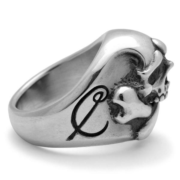 Rat Race / ラットレース CRYBABY CROSSBONE SKULL RING クライ Rat Race / ラットレース CRYBABY CROSSBONE SKULL RING クライ