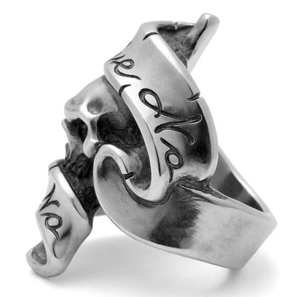 Rat Race / ラットレース GIVE NO TAKE SKULL RING 3 ギブノー