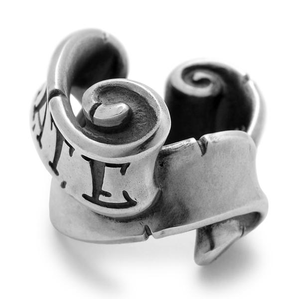 Rat Race（ラットレース） Flap Ribbon Ear Cuff HATE フラップリボンイヤーカフ ヘイト REC-2H ...