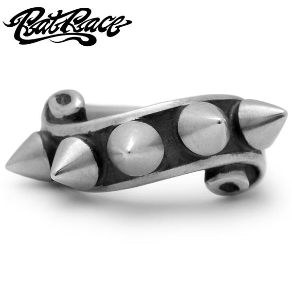 Rat Race（ラットレース） Studs on Ribbon Ring M / スタッズオンリボンリングM RSR-1M : BLACK ...