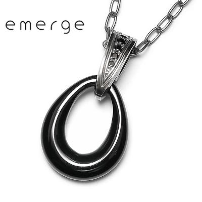 emerge / エマージュ ドロップオニキスペンダント ブラックタイプ