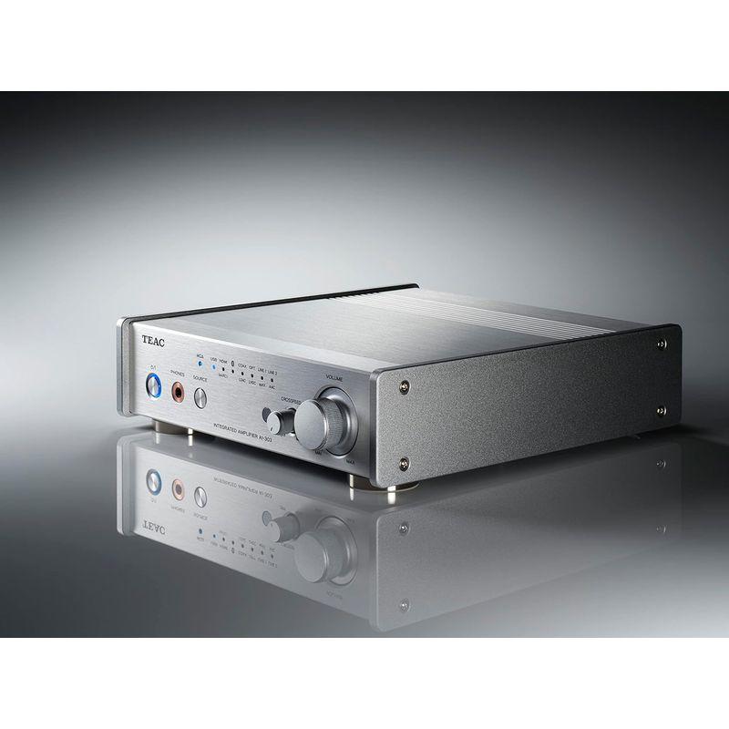 TEAC(ティアック) AI-303-S シルバー USB DAC/ステレオプリメインアンプ/ヘッドホンアンプ 小型コンパクト/Blueto