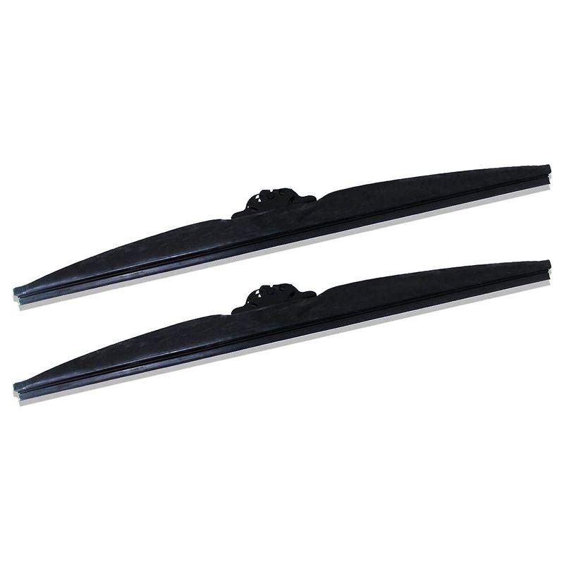 グラファイト仕様 冬用 雪用 スノーワイパーブレード アタッチメント付き JA11/12/22C/V/W ジムニー 運転席側&助手席側セット ...