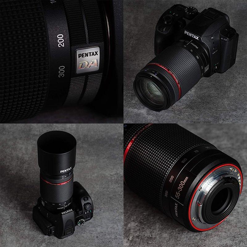 ［即日発送］ HD PENTAX-DA 55-300mmF4-5.8ED WR 望遠ズームレンズ APS-Cサイズ用高い描写性能高性能 HDコーティング防 【CEG7221172296】(25278円)