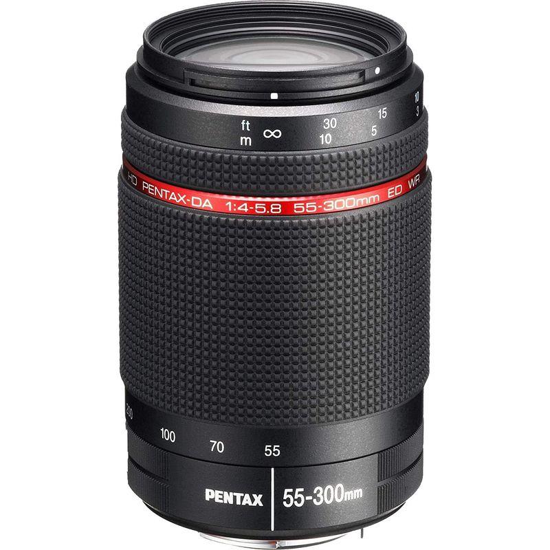 ［即日発送］ HD PENTAX-DA 55-300mmF4-5.8ED WR 望遠ズームレンズ APS-Cサイズ用高い描写性能高性能 HDコーティング防 【CEG7221172296】(25278円)