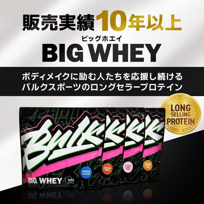 バルクスポーツ プロテイン ビッグホエイ 甘さ控えめ すっきり飲みやすい イチゴミルク味 5kg（178食分） プロテイン ビッグホエイ 甘さ控えめ すっきり飲みやすい イチゴミルク味 5kg 178食分