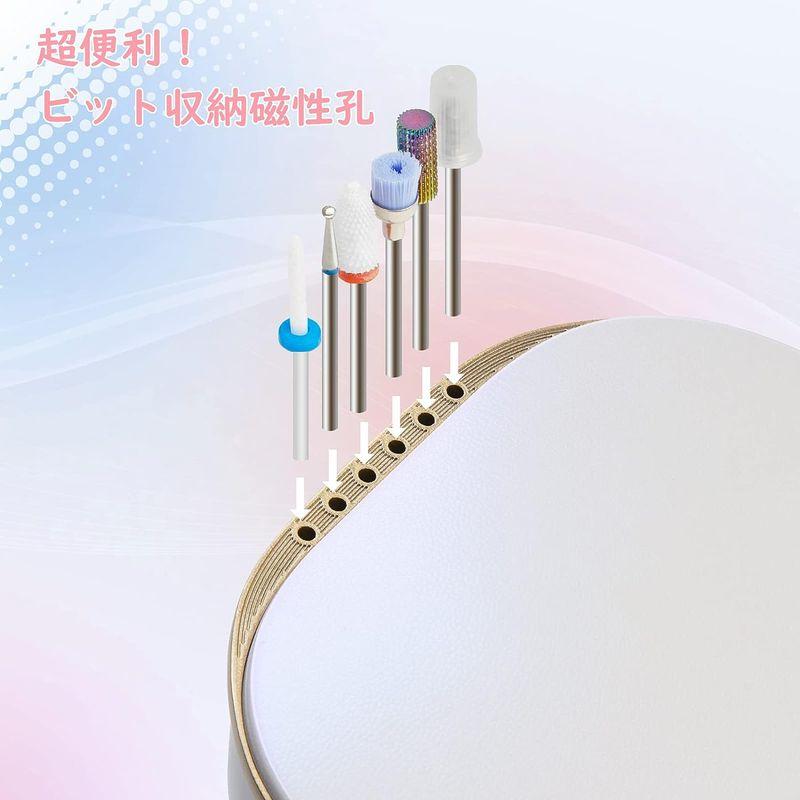 Madenia 電動ネイルマシン ネイルマシン ネイルマシーン タッチパネル搭載 LCDディスプレイ 35000RPM スピード調整 正反回 電動ネイルマシン ネイルマシン ネイルマシーン タッチパネル搭載 LCDディスプレイ 35000RPM スピード調整 正反回