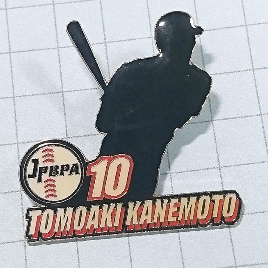 送料無料≫JPBPA 10番☆金本 知憲☆野球ピンバッジ A00133 