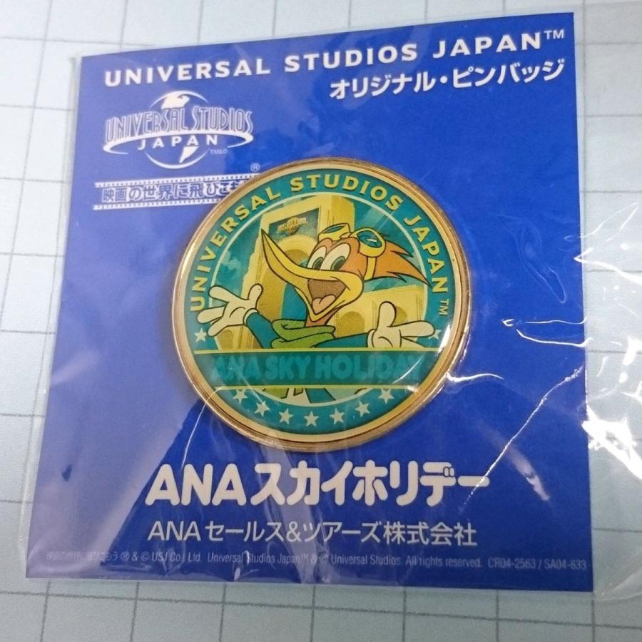 送料無料≫ウッドペッカー☆USJ ユニバーサルスタジオ ピンバッジ