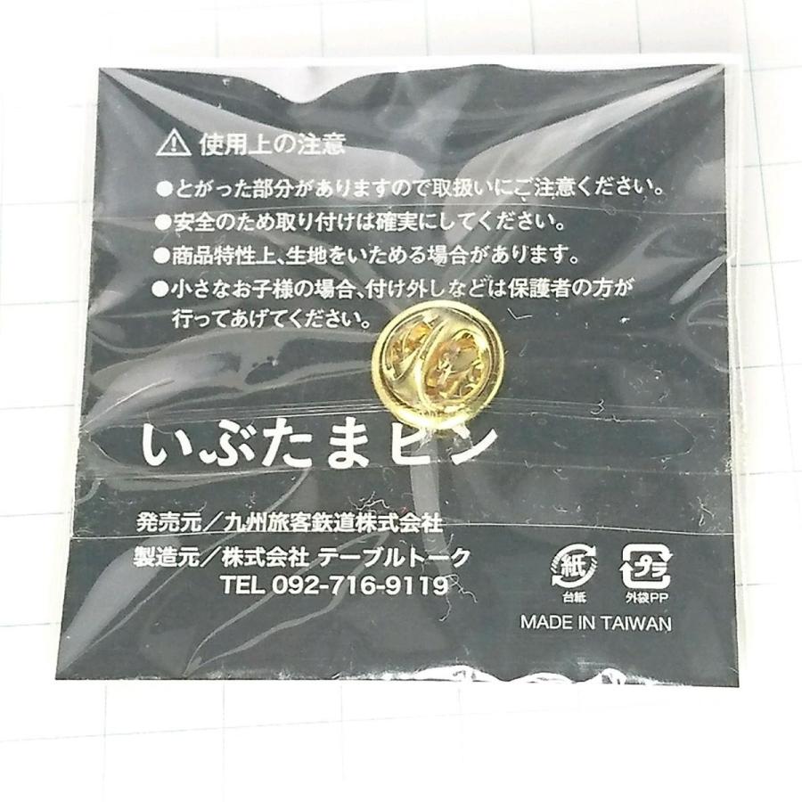 送料無料)未使用 指宿の玉手箱 いぶたま 電車 列車 鉄道 ピンバッジ
