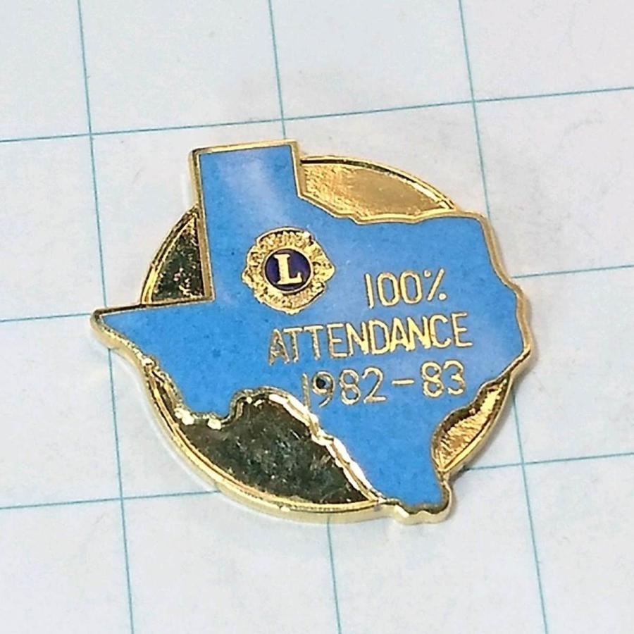 送料無料)100% ATTENDANCE 昭和レトロ ライオンズクラブ 記念