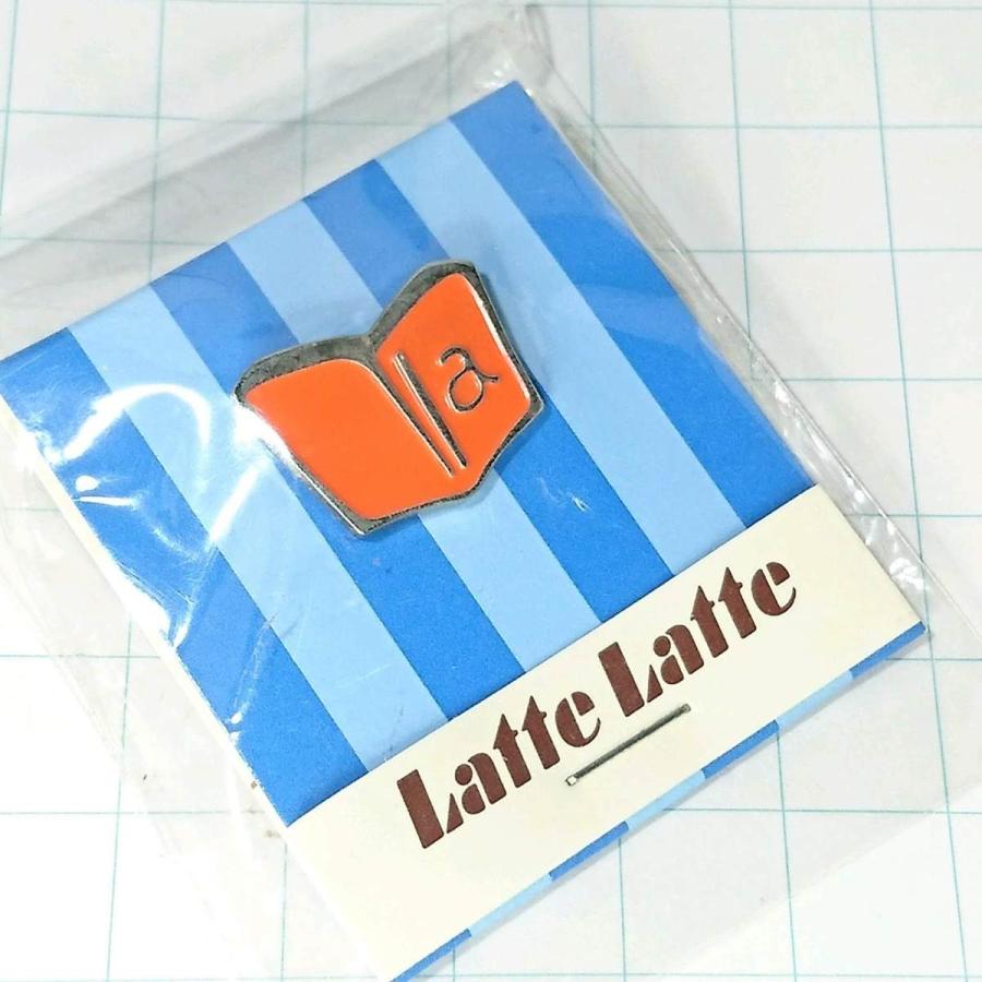 送料無料)未開封 Latte Cafe 本 ピンバッジ PINS ピンズ A10413