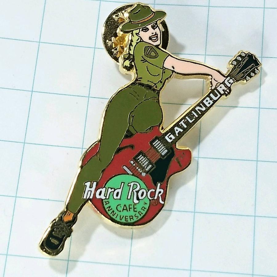 送料無料)Hard Rock Cafe 探検家ルック ガールピン ハードロックカフェ