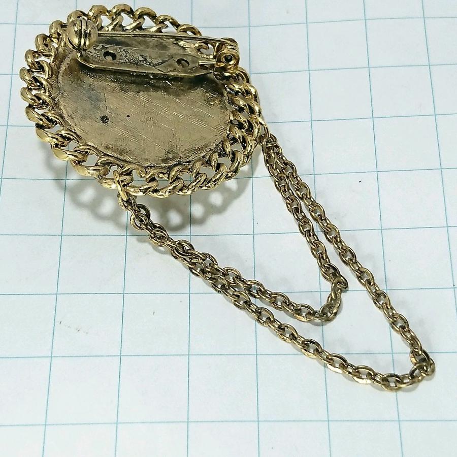 送料無料)ビンテージ☆パール フェイク チェーン☆アンティーク