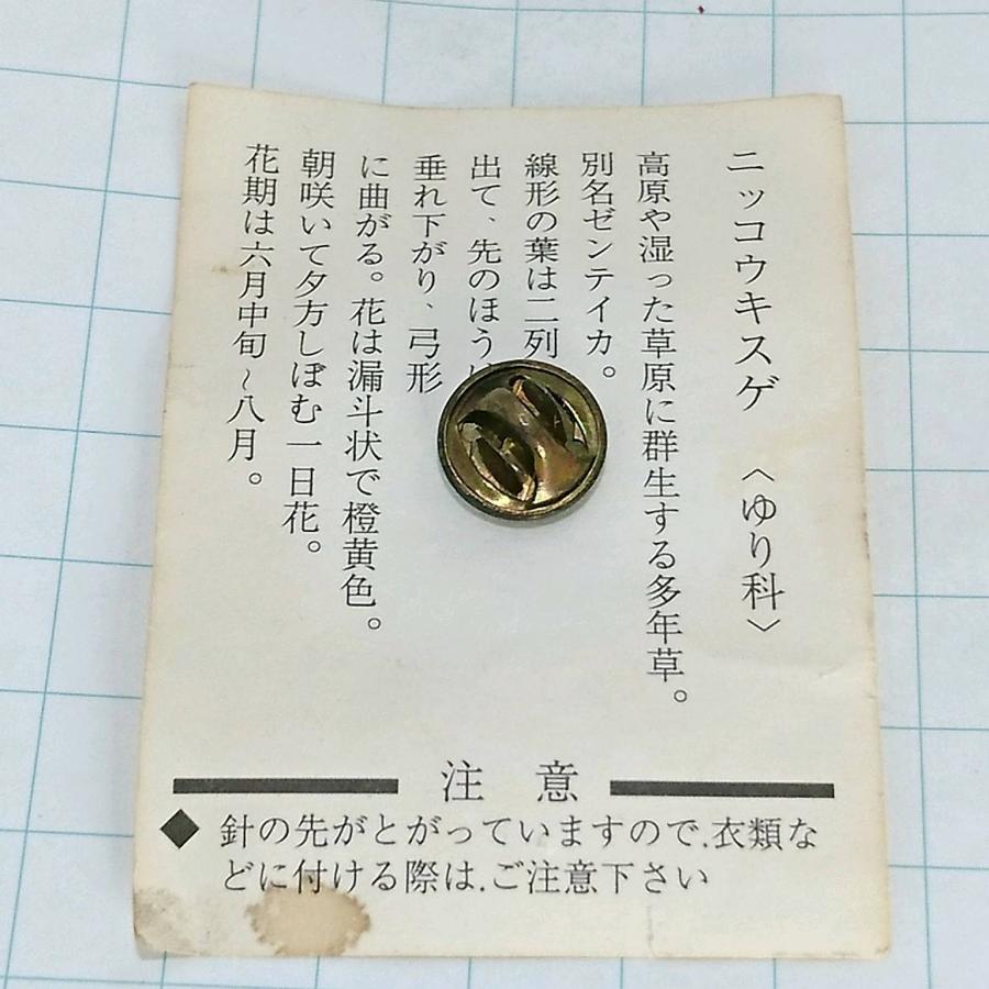 送料無料)未使用 ニッコウキスゲ ご当地 観光地 登山 山登り 旅行 記念