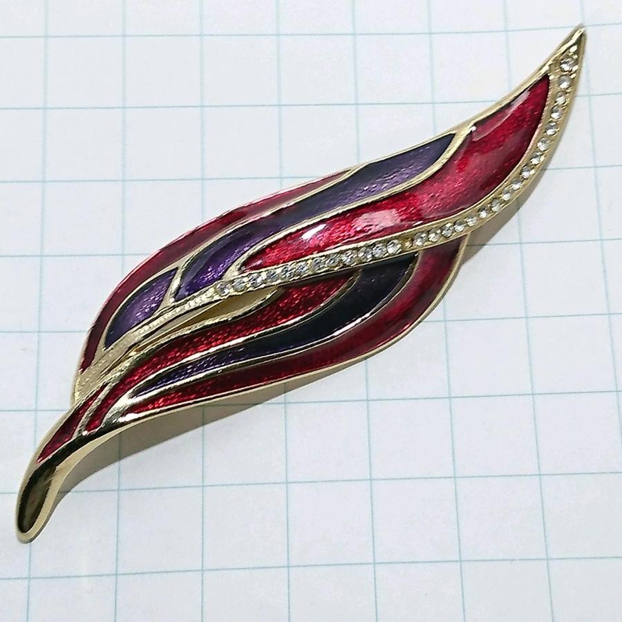 送料無料)ビンテージ☆七宝仕上げ 葉っぱモチーフ☆アンティーク