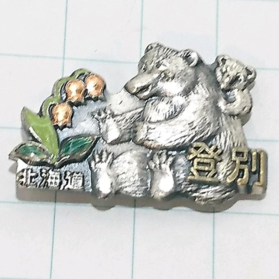 送料無料)登別 登山 観光 旅行 記念 山バッジ ピンバッジ PINS ピンズ