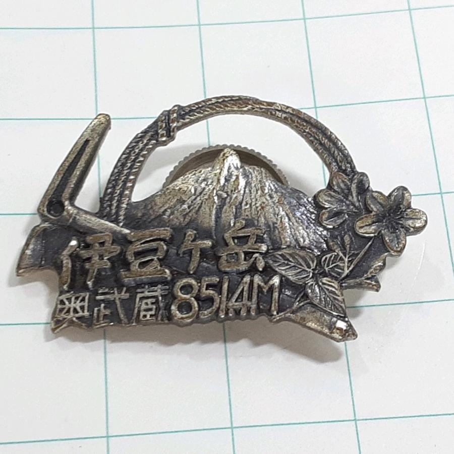 送料無料)伊豆ヶ岳 観光 旅行 登山 記念 山バッジ ピンバッジ PINS