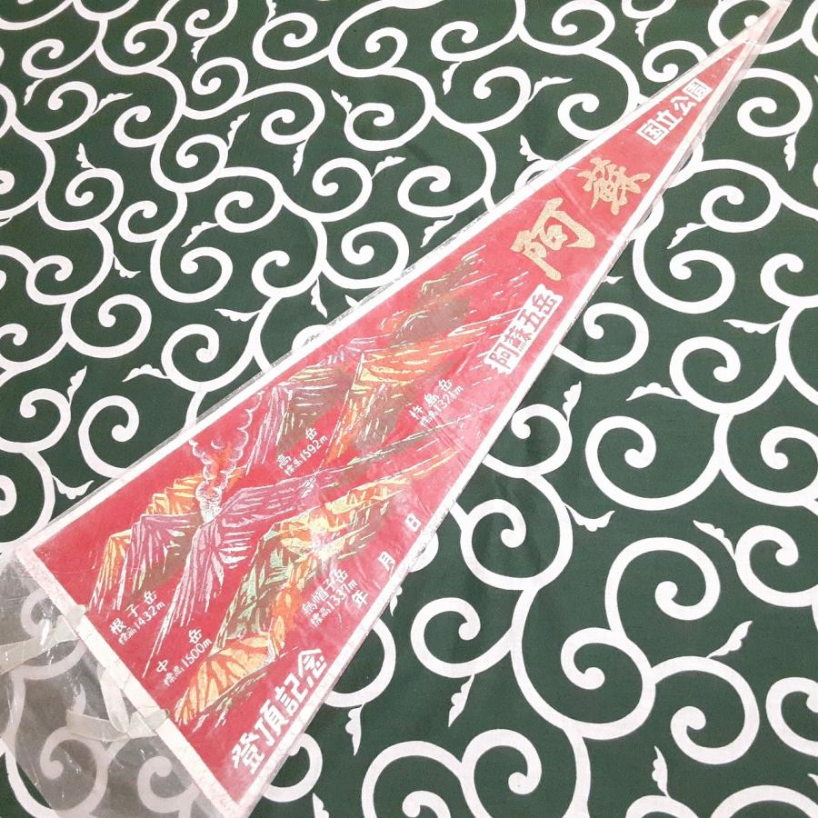 送料無料)阿蘇 昭和レトロ ご当地 観光地 旅行 記念 お土産74cm